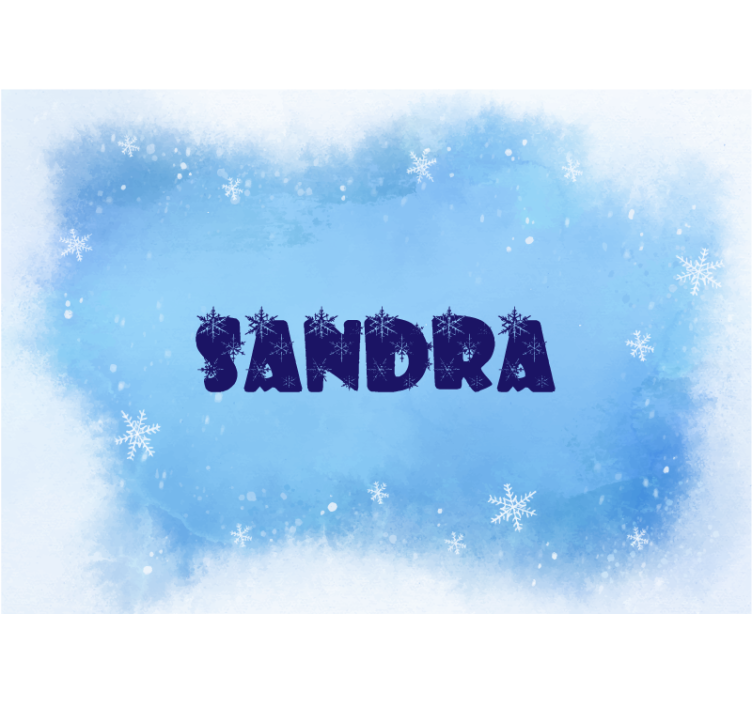 Fototapete personalisiert individuelle namenserstellung - TenStickers