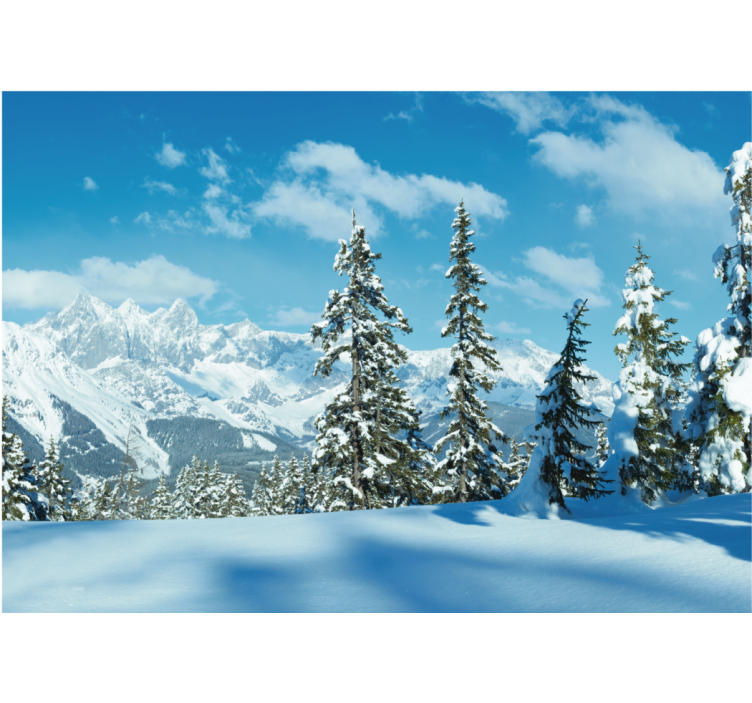 Fototapete Berge Dachstein österreich - TenStickers