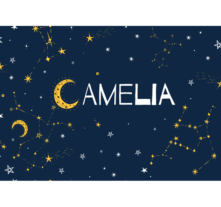 Fototapete Weltraum kosmische sternennacht - TenStickers