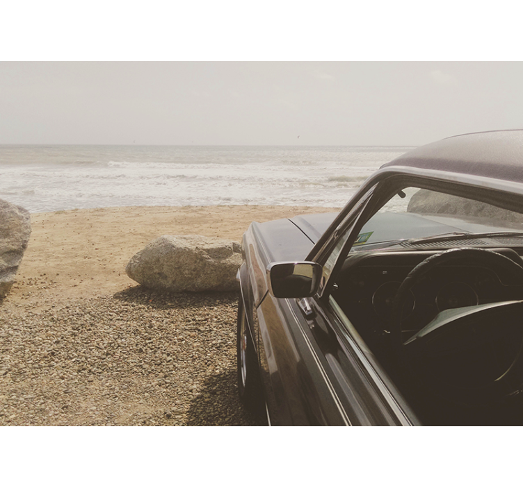 Fototapete Fahrzeuge oldtimer-ansicht - TenStickers