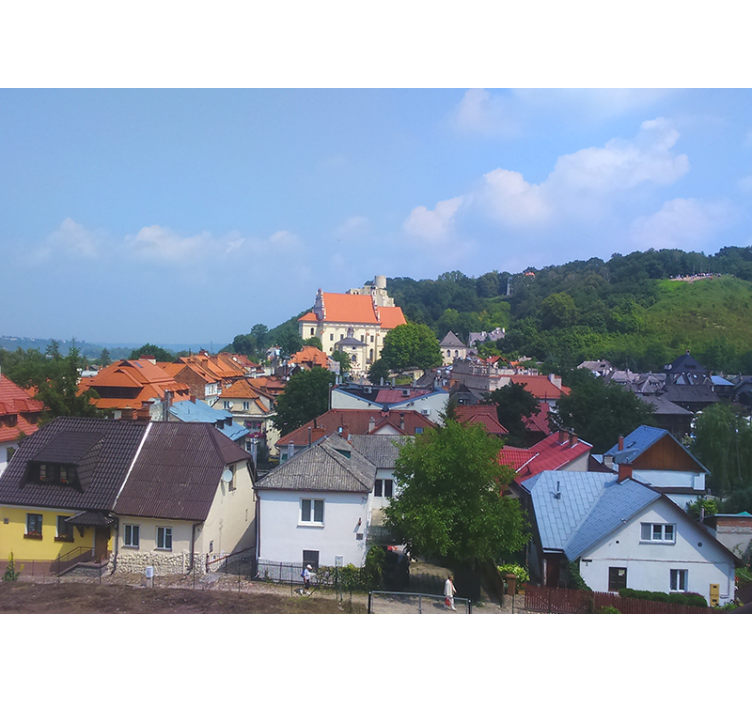 Fototapete Städte charmantes ländliches dorf - TenStickers