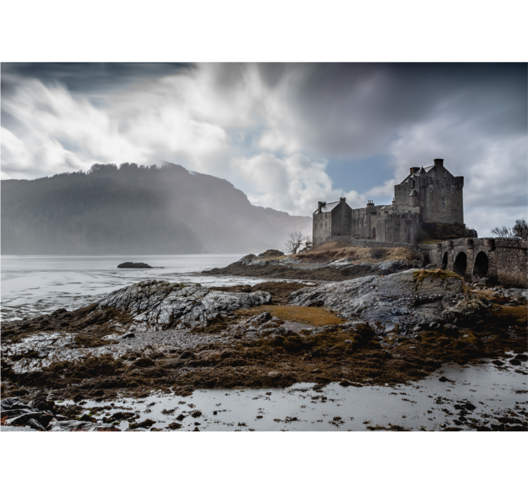 Fototapete Eilean donan burg - TenStickers