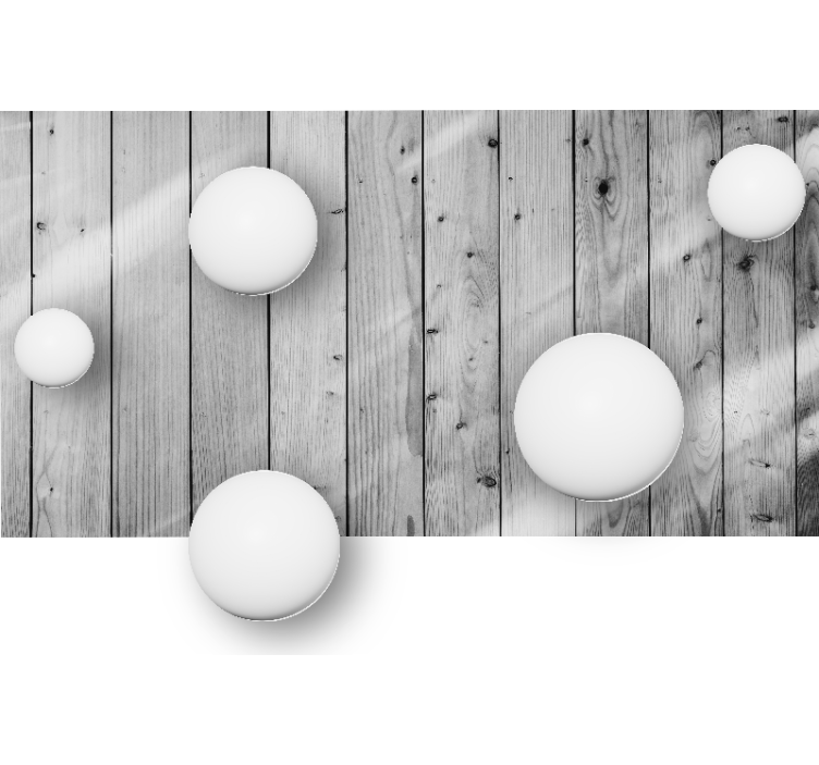 Fototapeten muster geometrische kugelanordnung - TenStickers