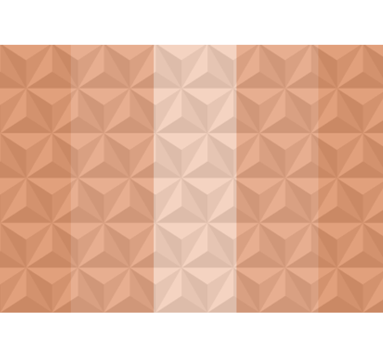 Fototapeten muster geometrisches 3d muster - TenStickers