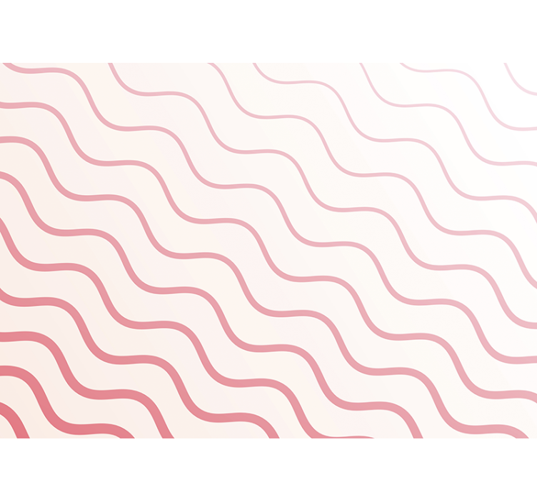 Fototapeten muster wellenfluss design - TenStickers