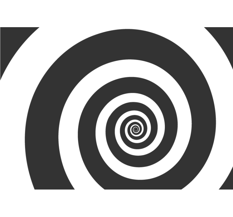 Fototapete abstrakt spiral illusionsdesign - TenStickers