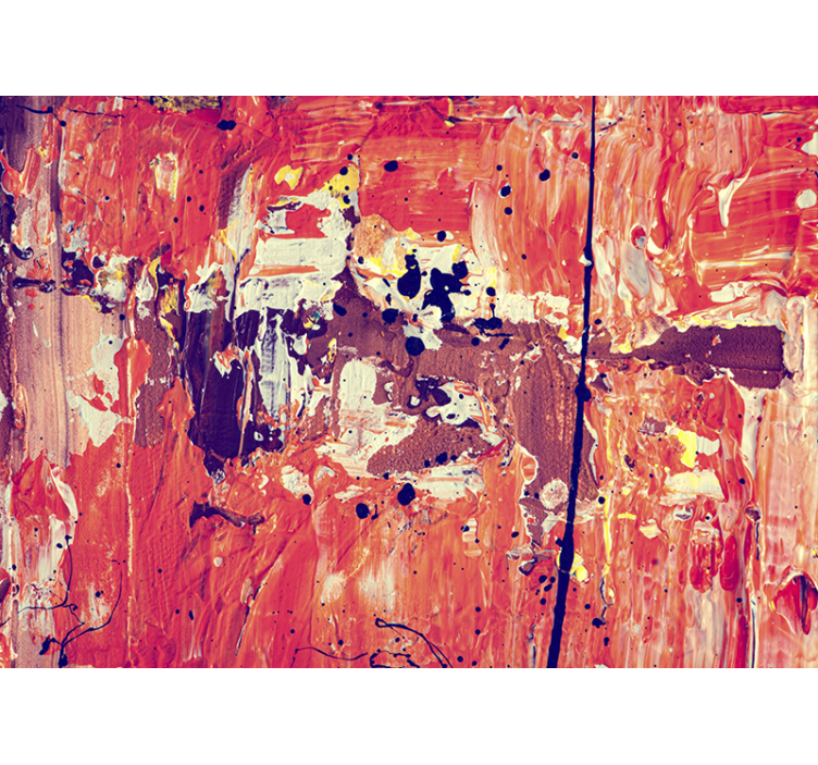 Fototapete abstrakt lebendige abstrakte ausdruckskraft - TenStickers