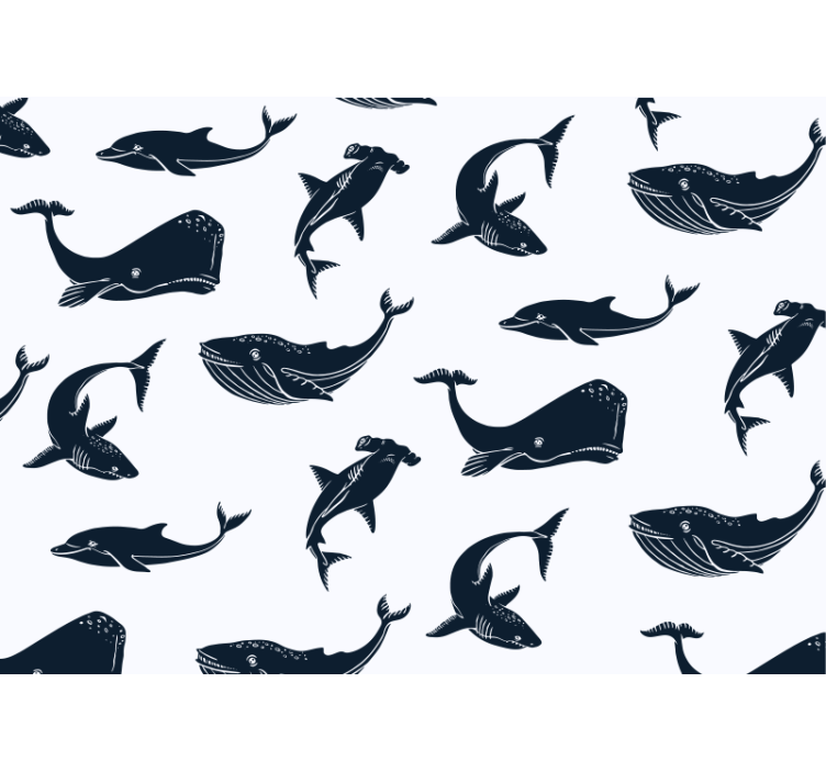 Fototapete tiere mit motiven aus dem meer - TenStickers