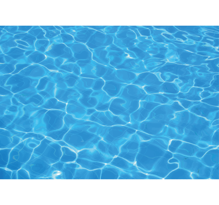 Fototapete meer klare wasseroberfläche - TenStickers