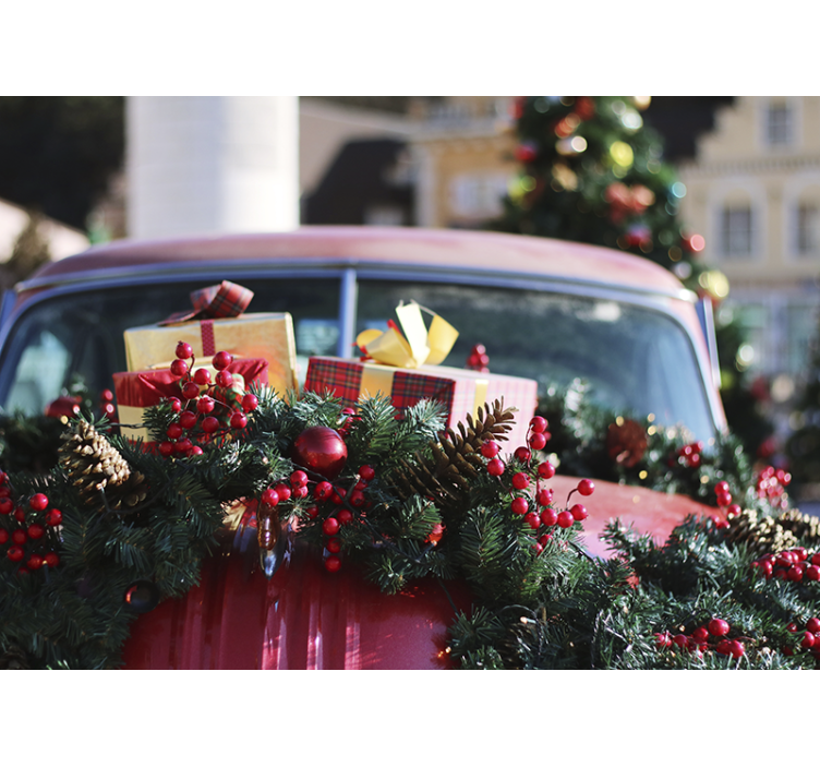 Fototapete weihnachten als festliche geschenkidee - TenStickers