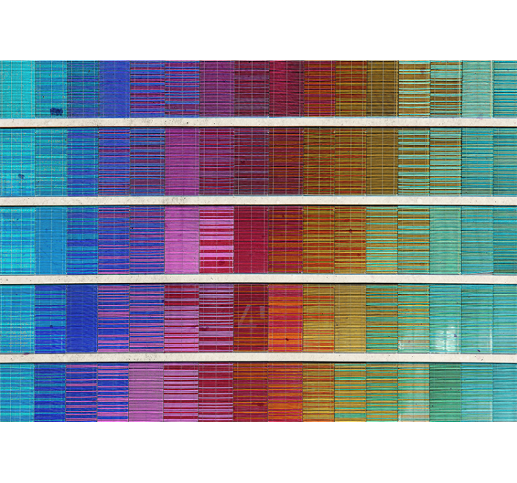 Fototapete abstrakt farbenspektrum anordnung - TenStickers