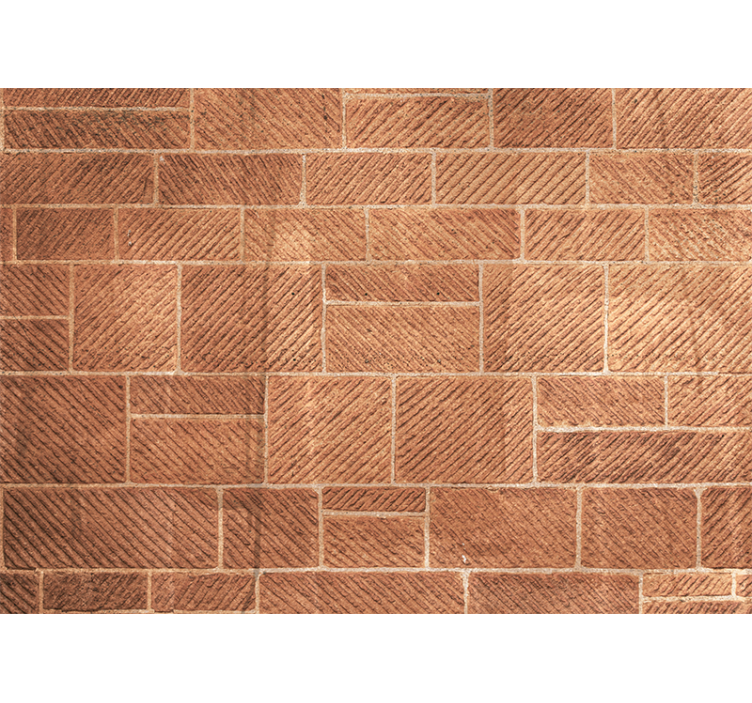 Fototapete stein mit strukturiertem steinmuster - TenStickers