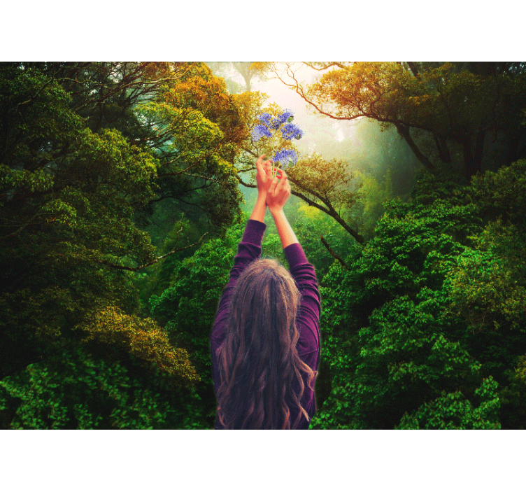 Fototapete natur erblühende träume - TenStickers