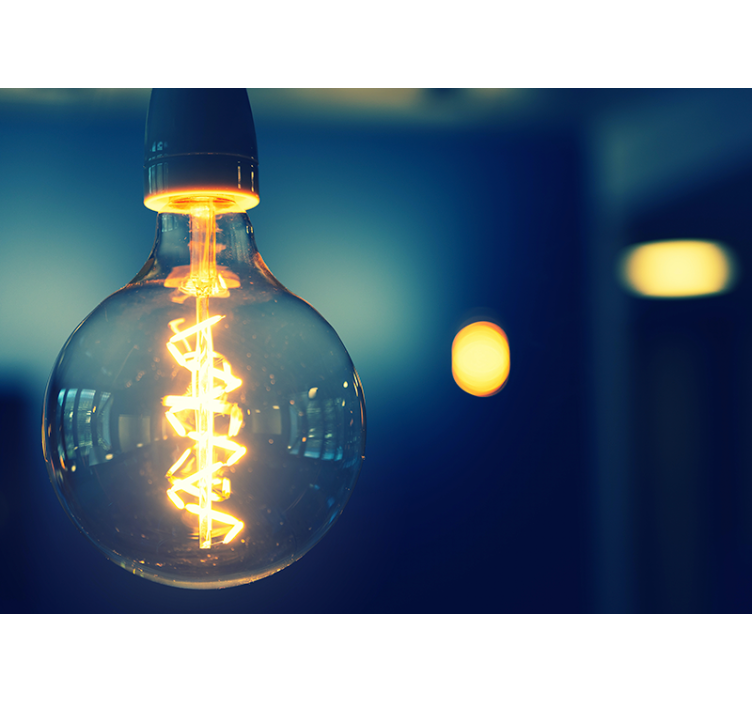 Fototapete spruch elegante lichtquelle - TenStickers