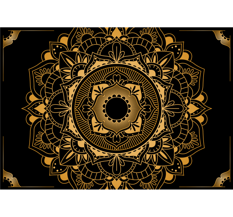 Fototapete mandala elegantes mandala design - TenStickers