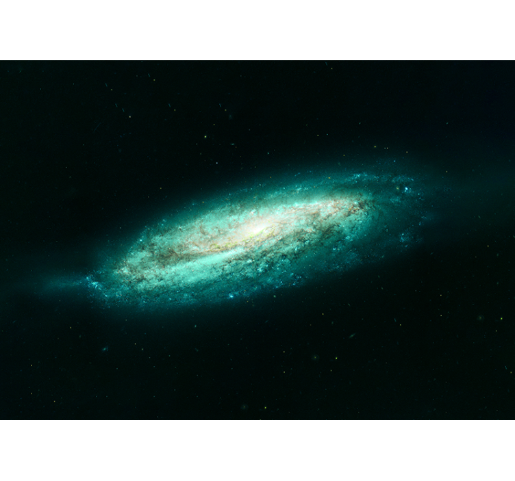 Fototapete weltraum galaktische spiralformation - TenStickers