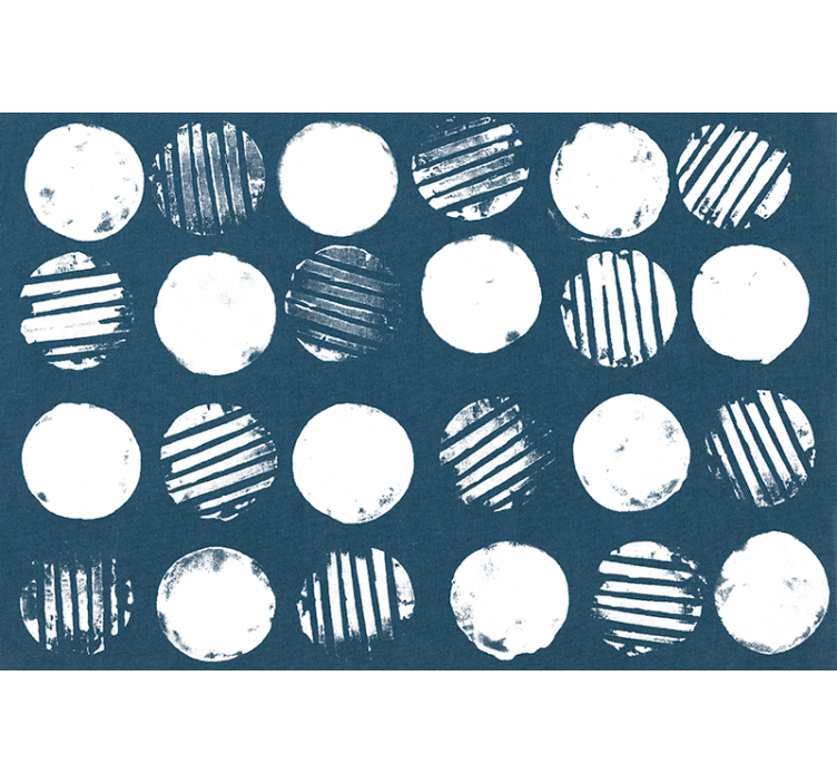 Fototapeten muster kreisförmige textur - TenStickers