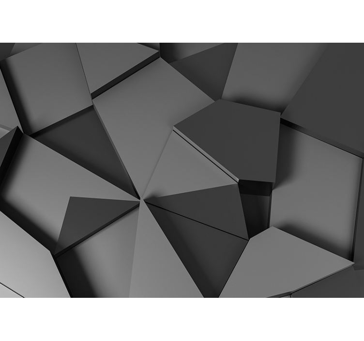 Fototapeten Muster geometrische Struktur Oberfläche - TenStickers