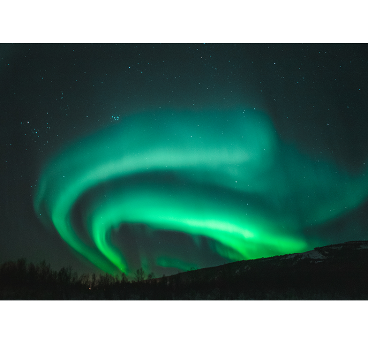 Fototapete natur nordlichter erlebnis - TenStickers