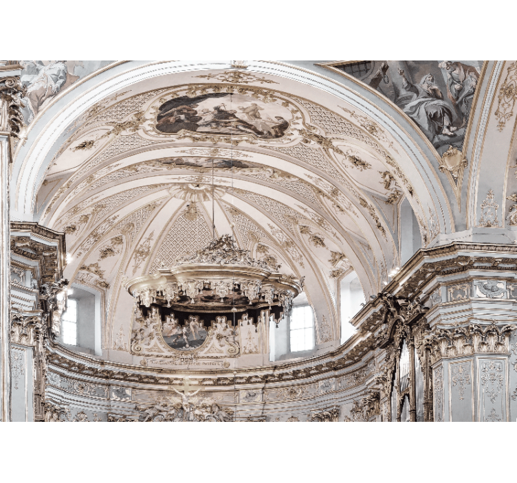 Fototapete klassische kunst mit aufwändigem deckendesign - TenStickers