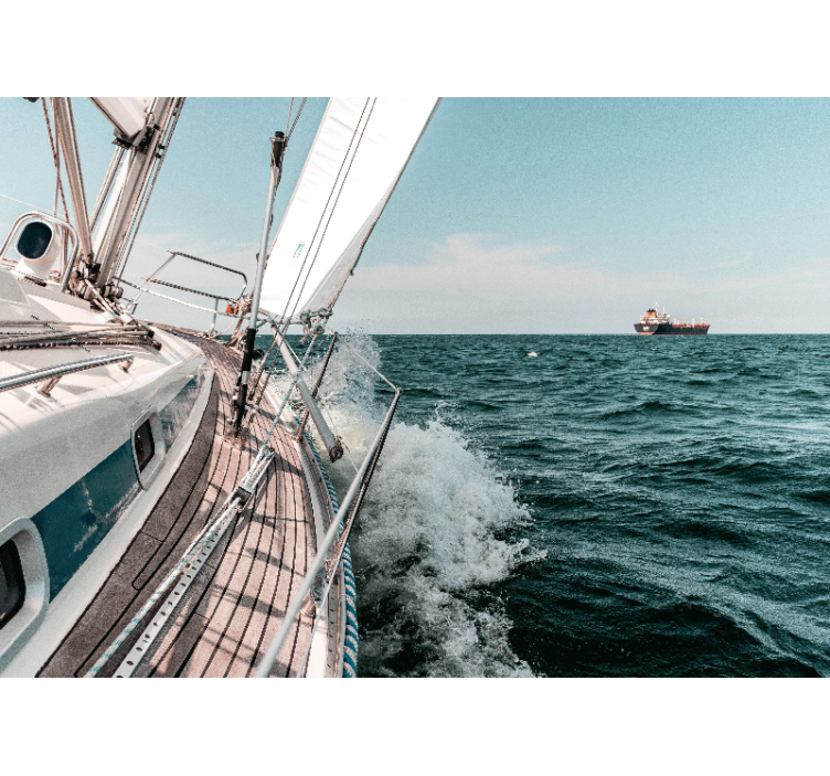 Fototapete meer segelabenteuer - TenStickers