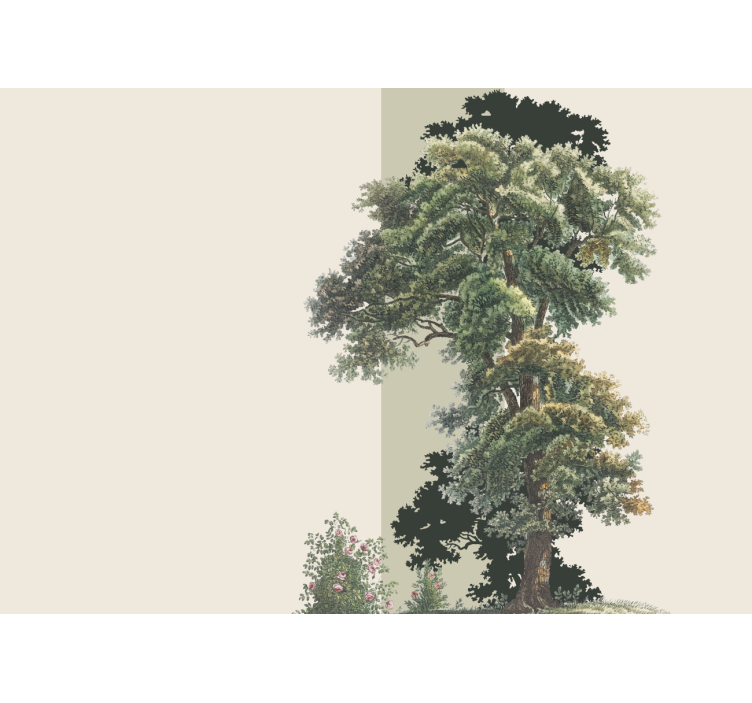 Fototapete natur bunte blätter landschaft - TenStickers