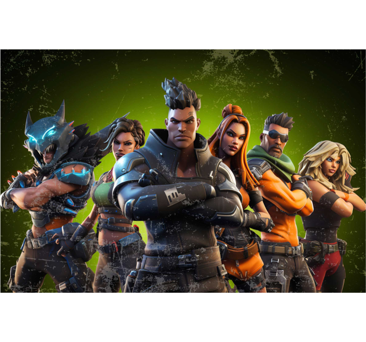 Fototapete Jugendzimmer Epische Charaktere - TenStickers