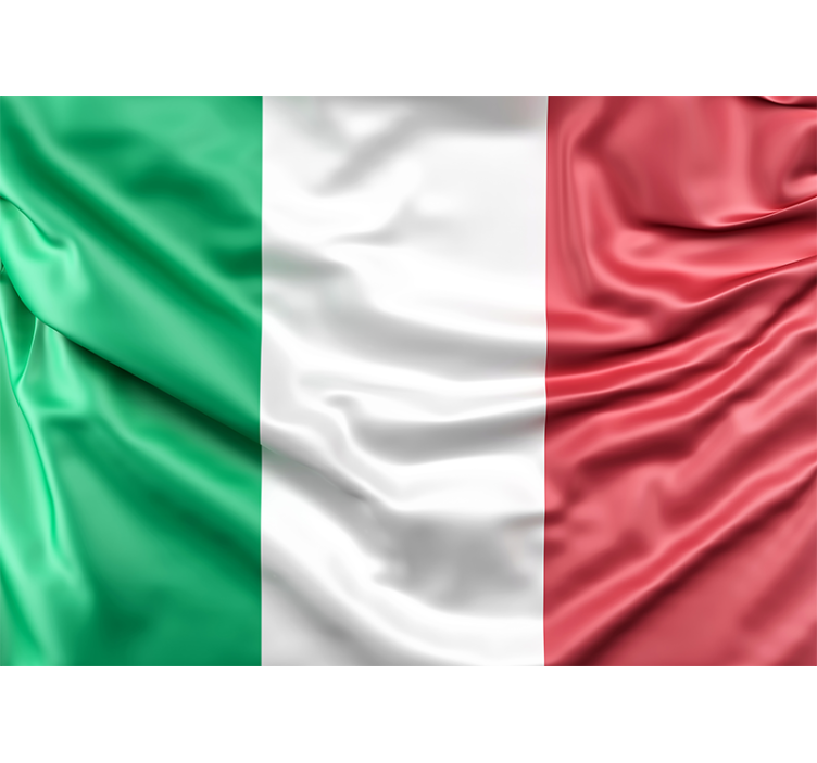 Fototapete andere Städte italienische flagge - TenStickers
