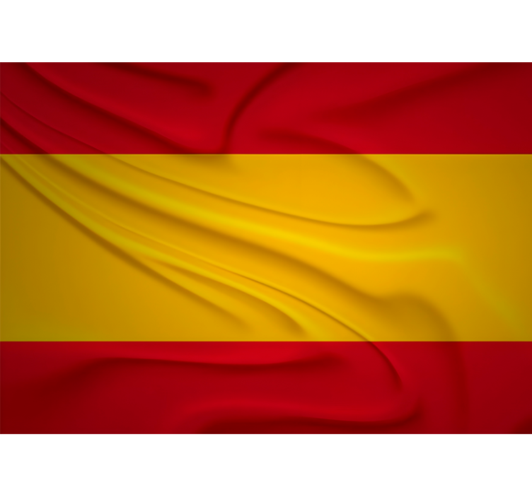 Fototapete andere Städte spanische flagge - TenStickers