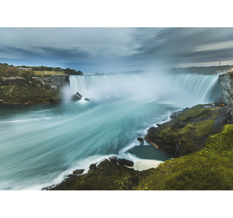 Fototapete wasserfall niagara-fälle landschaft - TenStickers
