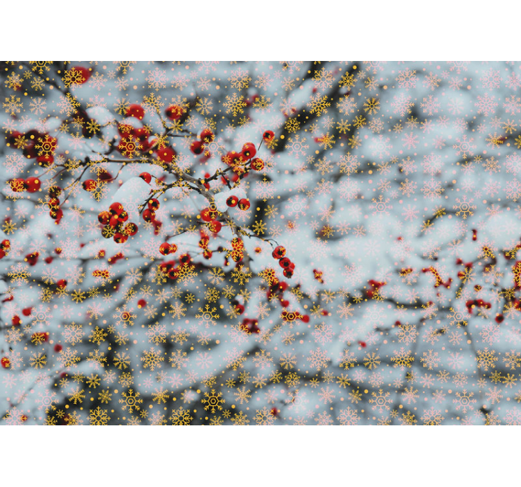 Fototapete weihnachten festliche wintermomente - TenStickers