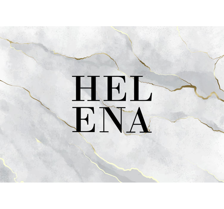 Fototapete Spruch personalisierter textakzent - TenStickers