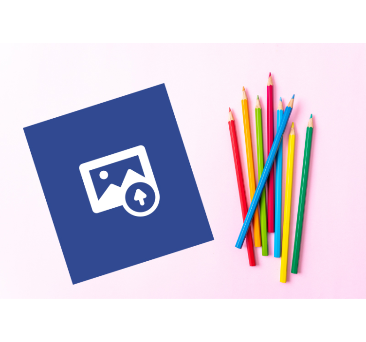 Fototapete Kinderzimmer kinderzeichnungsthema - TenStickers