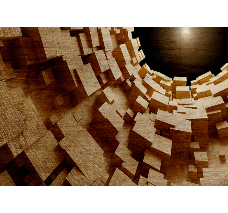 Fototapeten Muster geometrische textur-collage - TenStickers