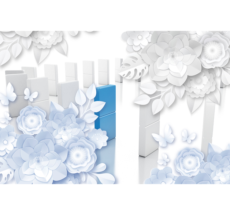 Fototapete blumen elegante blumenarrangements - TenStickers