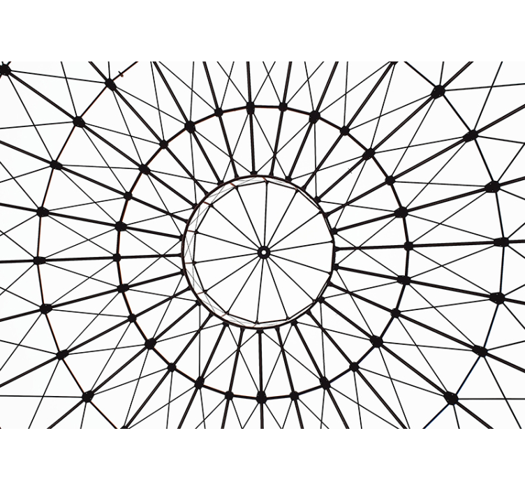 Fototapeten Muster geometrisches anordnungskonzept - TenStickers