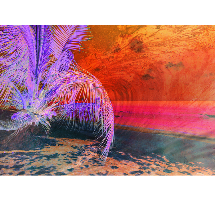 Fototapete natur tropischer strandtraum - TenStickers