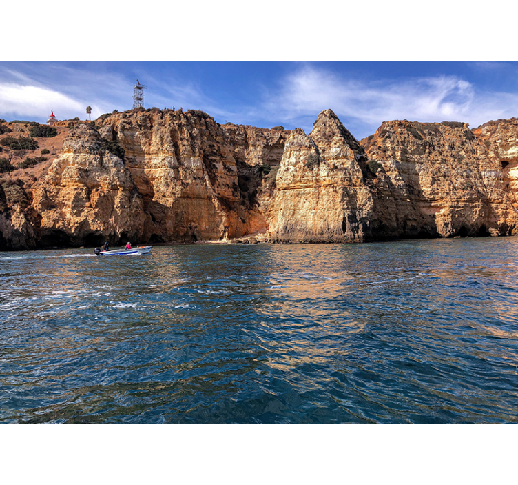 Fototapete Meer Lagos klippen - TenStickers