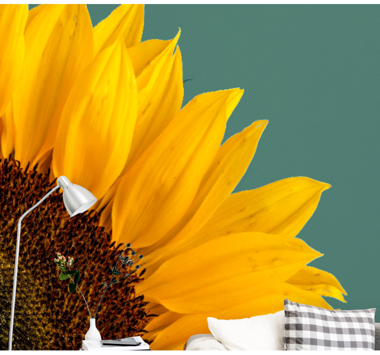 Fototapete blumen sonnenblumen nahaufnahme - TenStickers