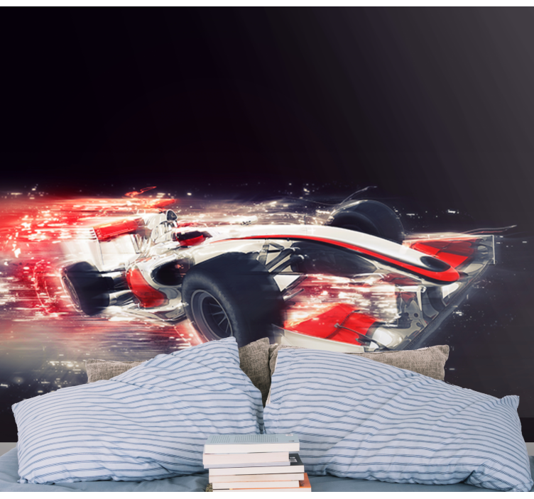 Fototapete fahrzeuge rennwagen bewegung - TenStickers