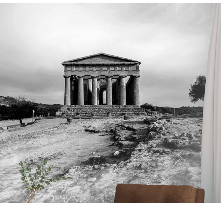 Fototapete Klassische Kunst historische tempelstruktur - TenStickers