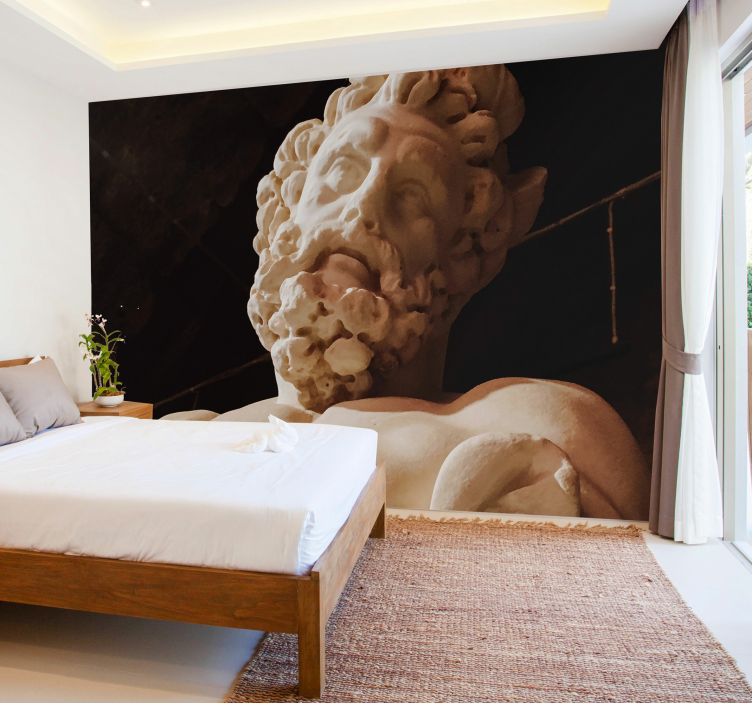 Fototapete klassische kunst skulpturen detail - TenStickers