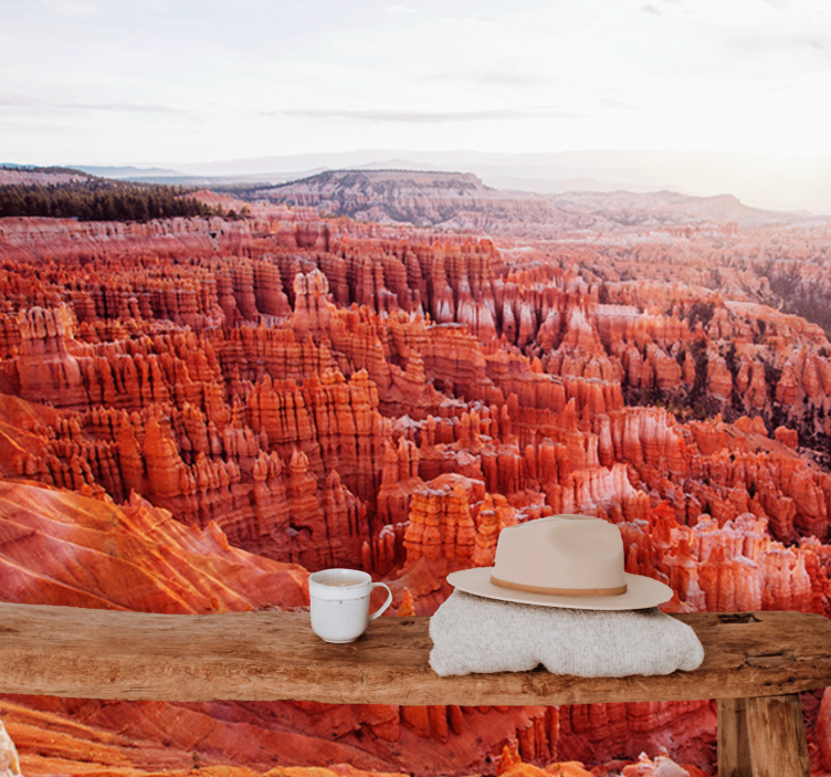 Fototapete landschaft bryce canyon aussicht - TenStickers