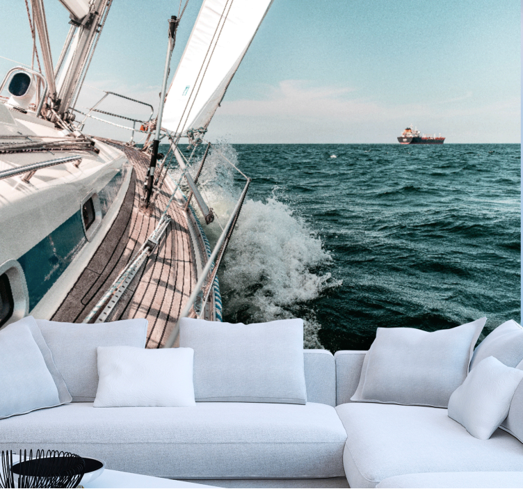 Fototapete meer segelabenteuer - TenStickers