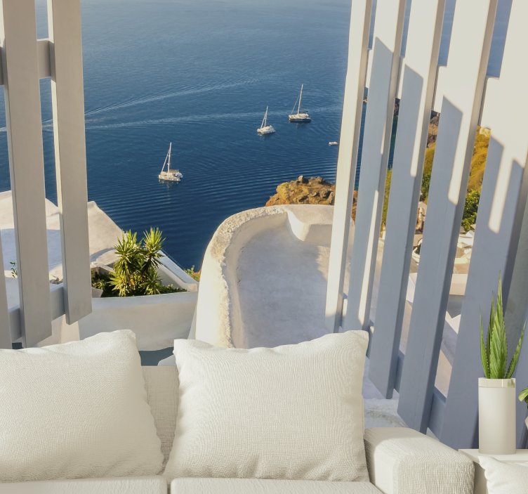 Fototapete Meer Strandeingang - TenStickers