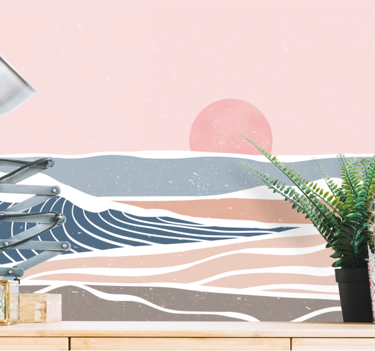 Fototapete natur ruhige küstenlandschaft - TenStickers