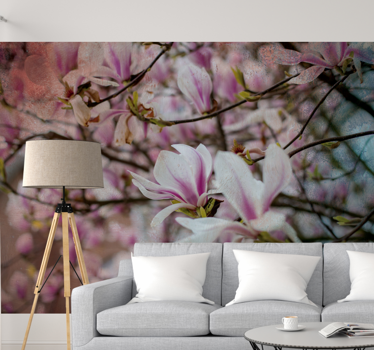 Fototapete Orchidee magnolienblütenexplosion - TenStickers
