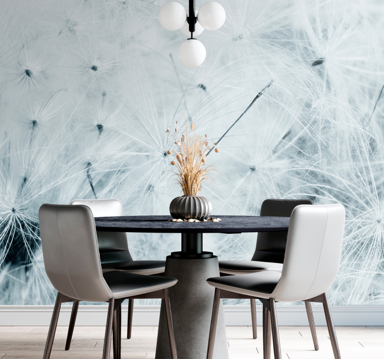 Fototapete pusteblume zarte löwenzahnflieger - TenStickers