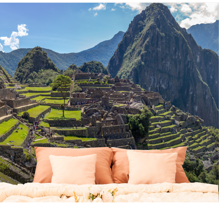 Fototapete städte machu picchu erbe - TenStickers