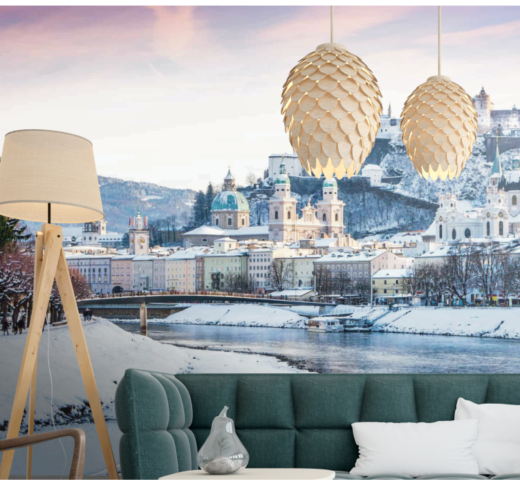 Fototapete Salzburger winter - TenStickers